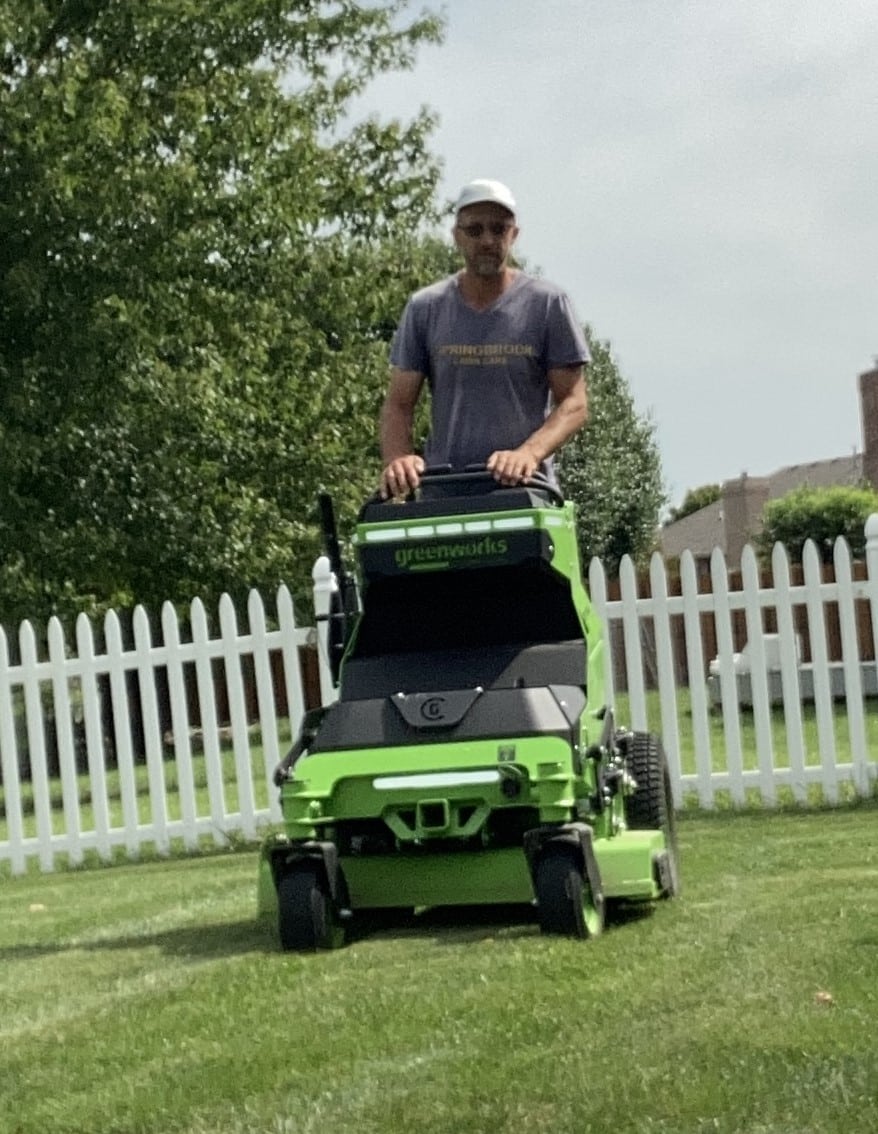 electric mowing in Chatham IL